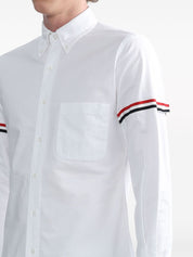 Camisas Thom Browne de algodón blanco de corte clásico