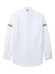 Camisas Thom Browne de algodón blanco de corte clásico