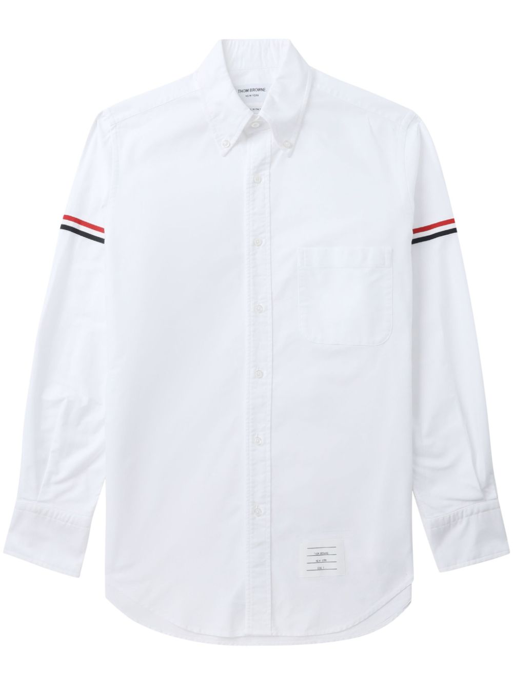 Camisas Thom Browne de algodón blanco de corte clásico