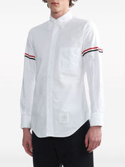 Camisas Thom Browne de algodón blanco de corte clásico