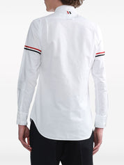 Camisas Thom Browne de algodón blanco de corte clásico