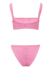 Conjunto de bikini rosa de HUNZA Sea Clothing