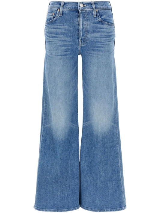 Mother Jeans Clear Blue — The Tomcat Roller Denim