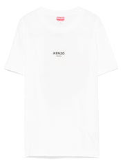 T-shirt en coton blanc CONVERSE X KENZO