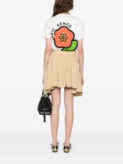 T-shirt en coton blanc CONVERSE X KENZO