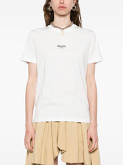 T-shirt en coton blanc CONVERSE X KENZO
