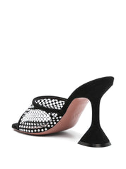 Sandales Amina Muaddi noires