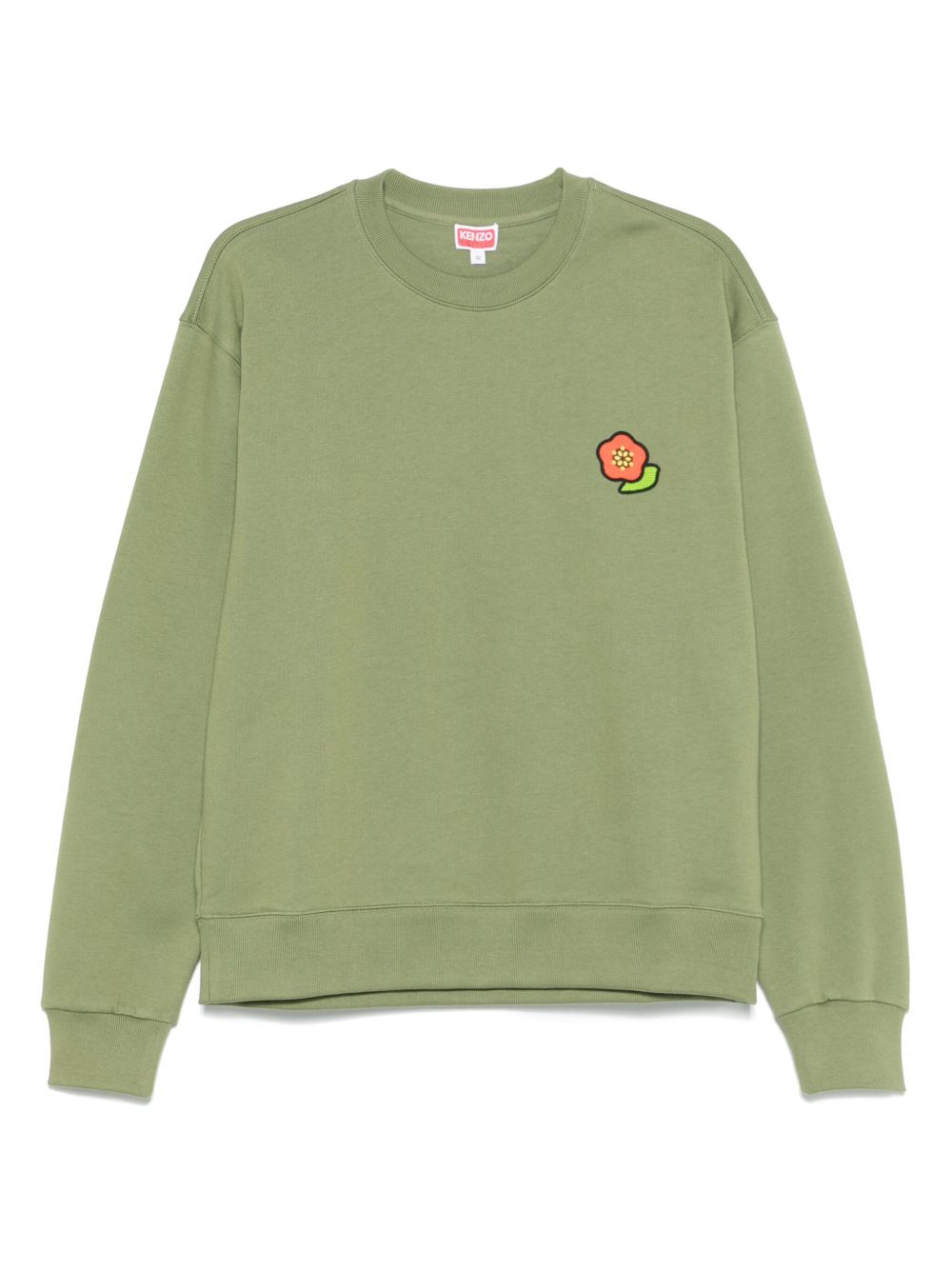 CONVERSE X KENZO Green Cotton Crewneck Sweater