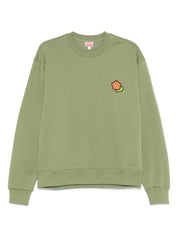 CONVERSE X KENZO Green Cotton Crewneck Sweater