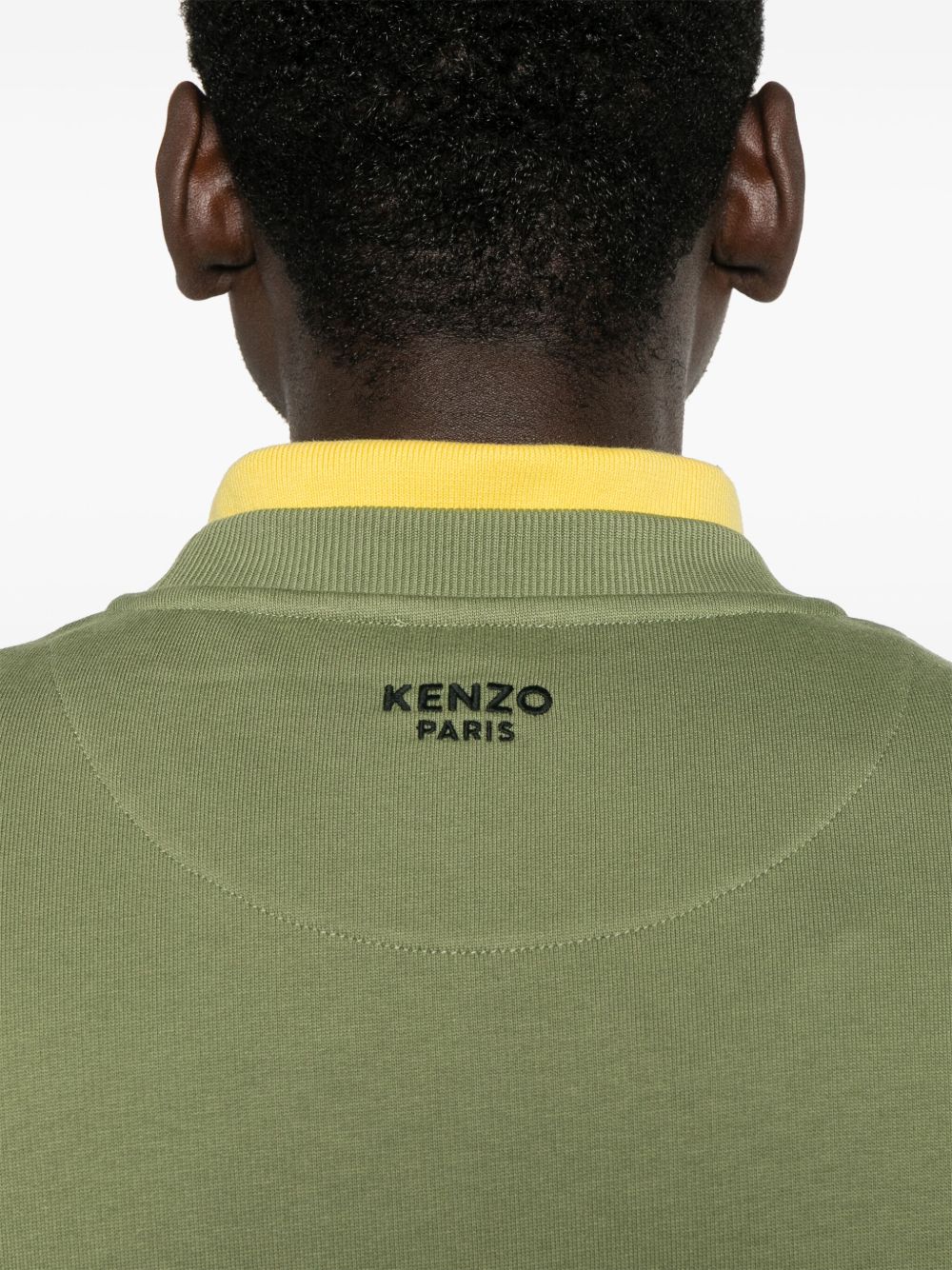 CONVERSE X KENZO Green Cotton Crewneck Sweater