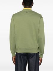 CONVERSE X KENZO Green Cotton Crewneck Sweater