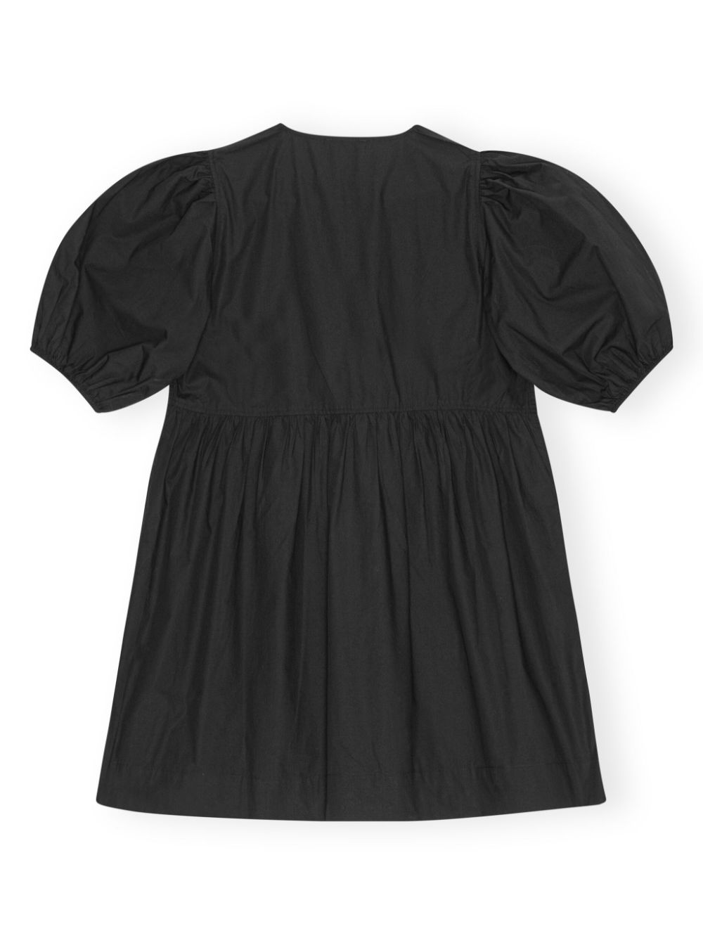 Ganni Dresses Black organic cotton mini dress