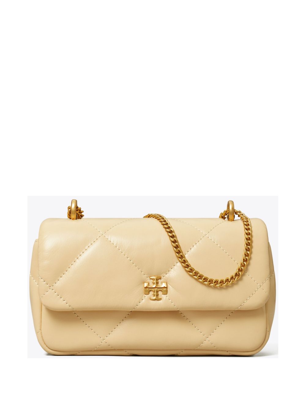 Tory Burch Kira Diamond Mini Leather Shoulder Bag