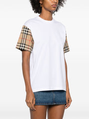Burberry T-shirts and Polos White cotton crew neck