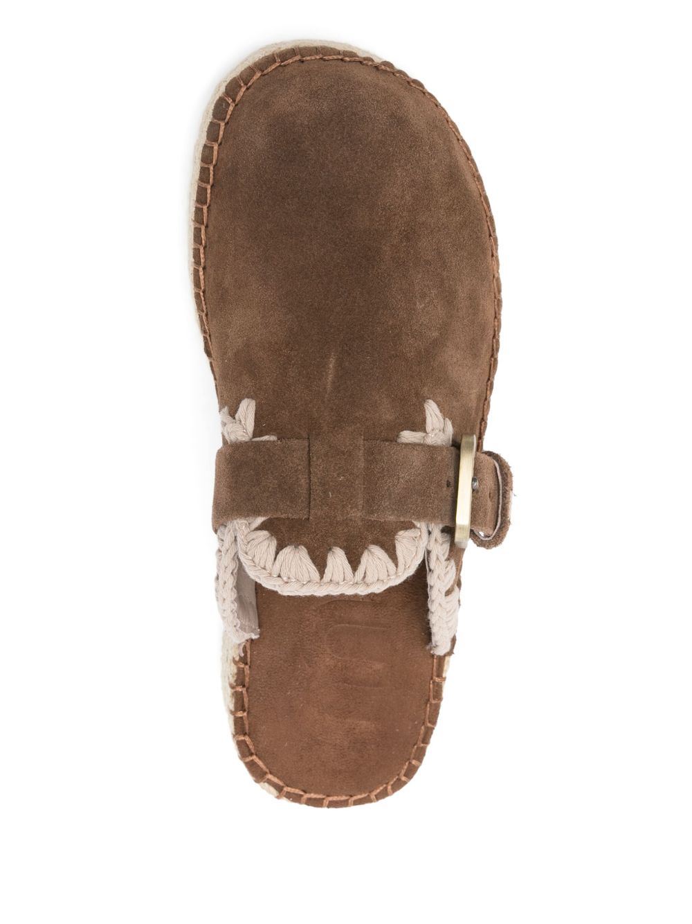 Mou Sandals Leather Brown