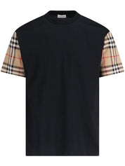 Burberry T-shirts and Polos Black cotton crew neck