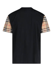 Burberry T-shirts and Polos Black cotton crew neck