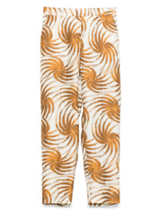 Alberto Biani Trousers in Beige Silk