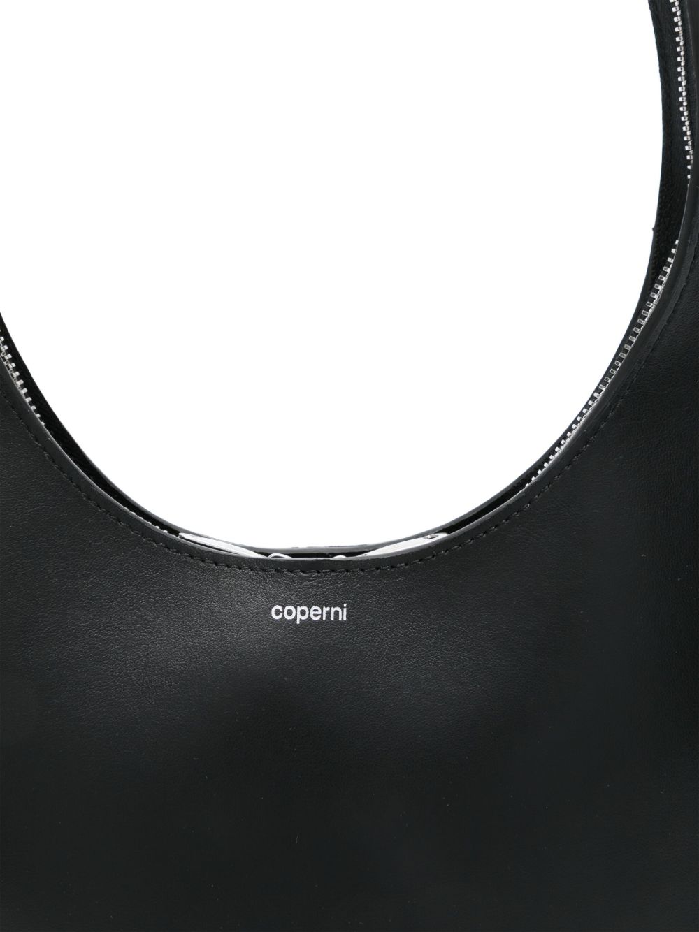 Coperni Bags Black leather shoulder bag