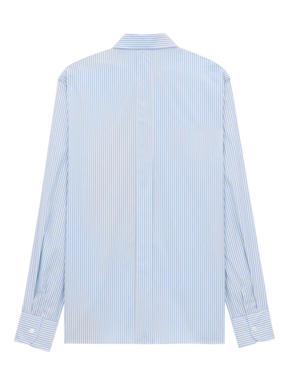 Camisa oxford de algodón a rayas de Saint Laurent