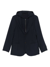 Chaquetas EXCLUSIVAS EMPORIO ARMANI Blazer azul de botonadura sencilla