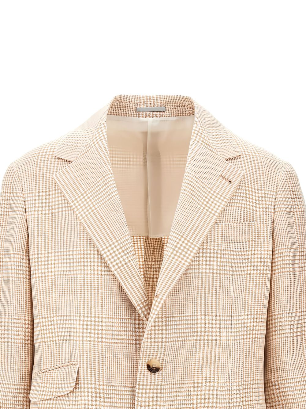 Brunello Cucinelli Jackets Orange linen blazer