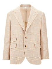 Brunello Cucinelli Jackets Orange linen blazer