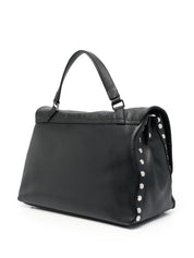 Zanellato Bags.. Black medium leather handbag