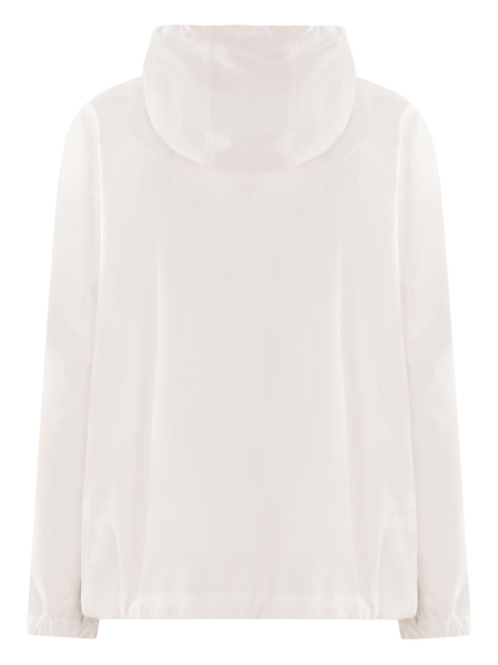 White Hooded Nylon Jacket — Brunello Cucinelli