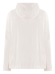 White Hooded Nylon Jacket — Brunello Cucinelli