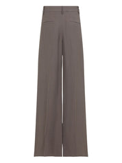 Brunello Cucinelli Brown Linen Trousers