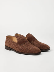 Brunello Cucinelli Flat shoes in Brown suede