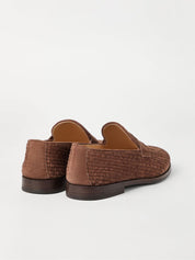 Brunello Cucinelli Flat shoes in Brown suede