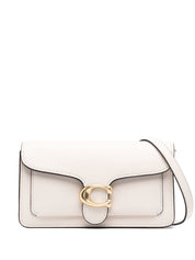 Coach Bags.. White leather clutch
