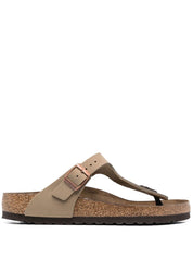Birkenstock Sandals Beige calf suede