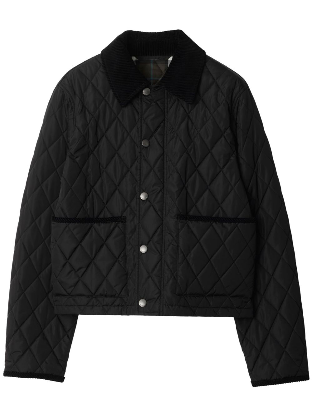 Burberry Jackets Black quilted nylon jacket