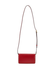 Sacs Valentino Garavani. Sac bandoulière en cuir rouge