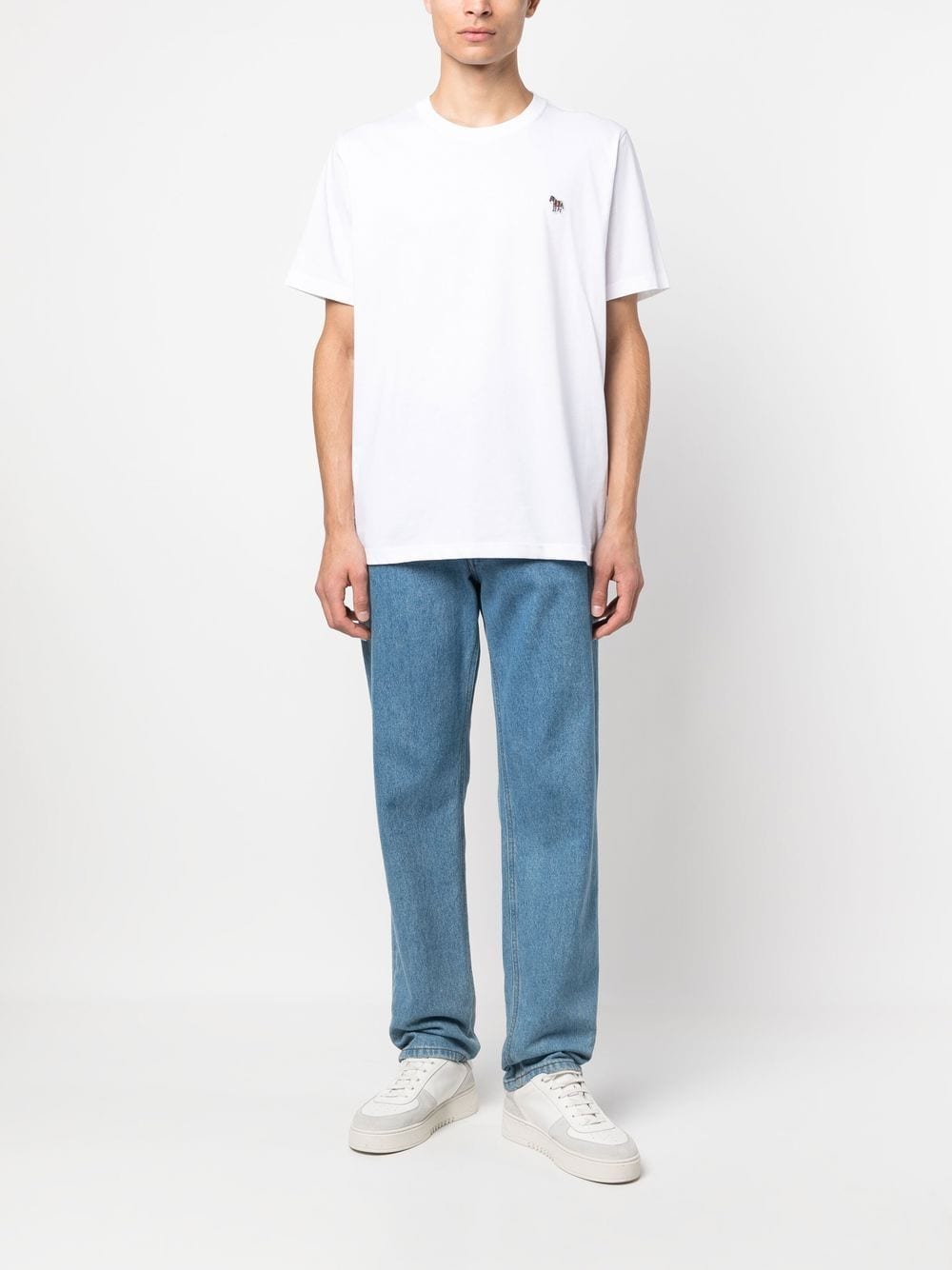 PS By Paul Smith T-shirts and Polos White cotton logo tee