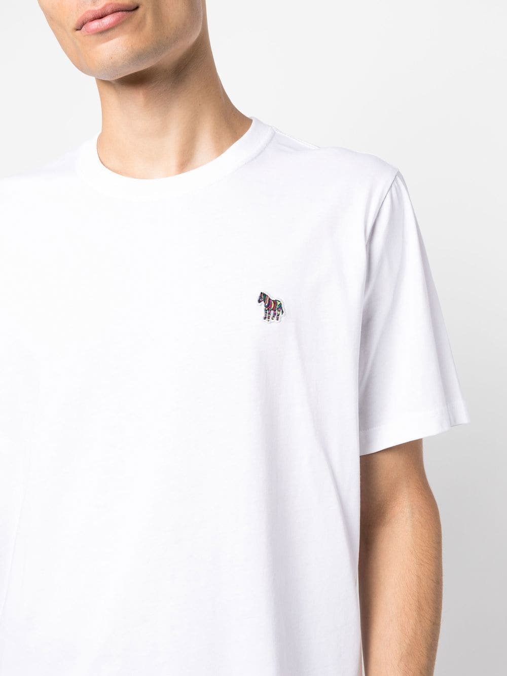 PS By Paul Smith T-shirts and Polos White cotton logo tee