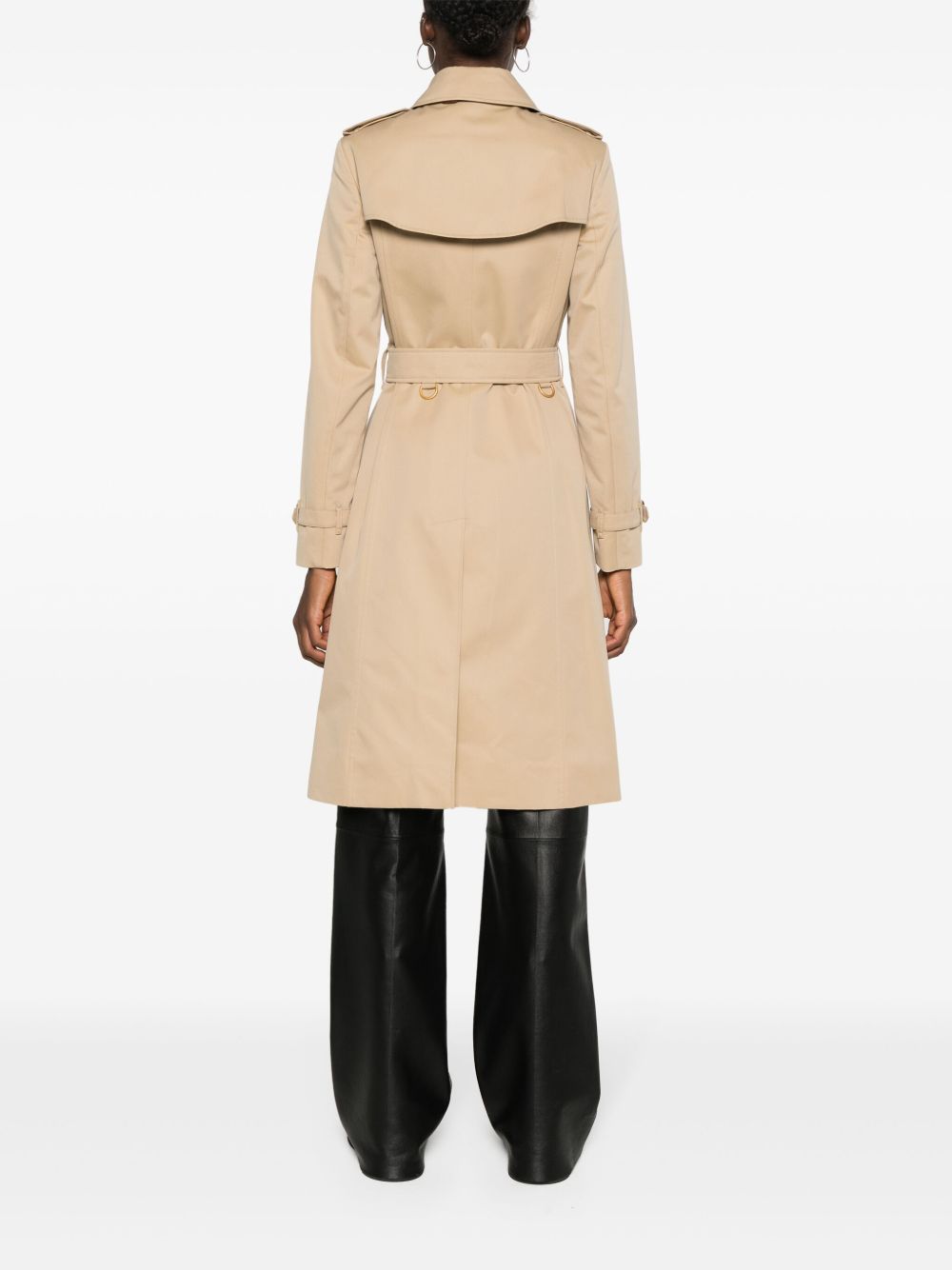 Gabardina de algodón beige de Burberry Coats
