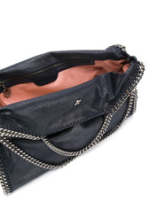 Sacs Stella McCartney. Sac à main Falabella 3Chain en similicuir bleu