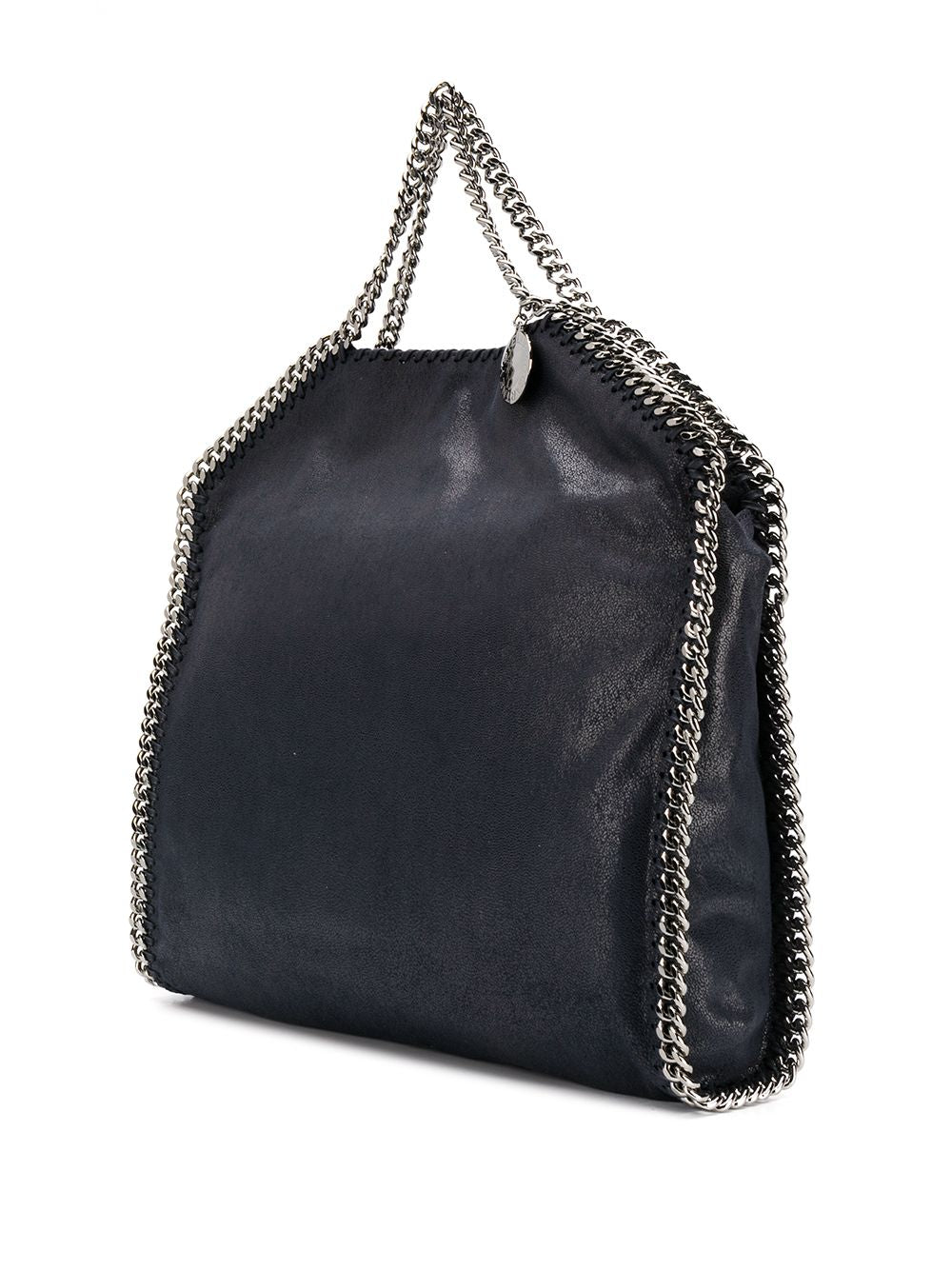 Sacs Stella McCartney. Sac à main Falabella 3Chain en similicuir bleu