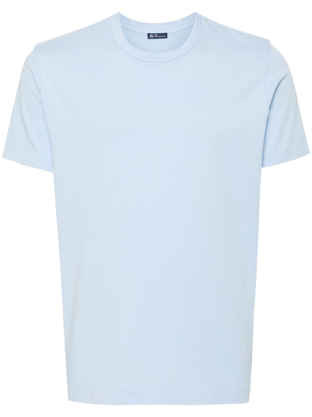 Finamore 1925 Napoli T-shirts and Polos Clear Blue cotton