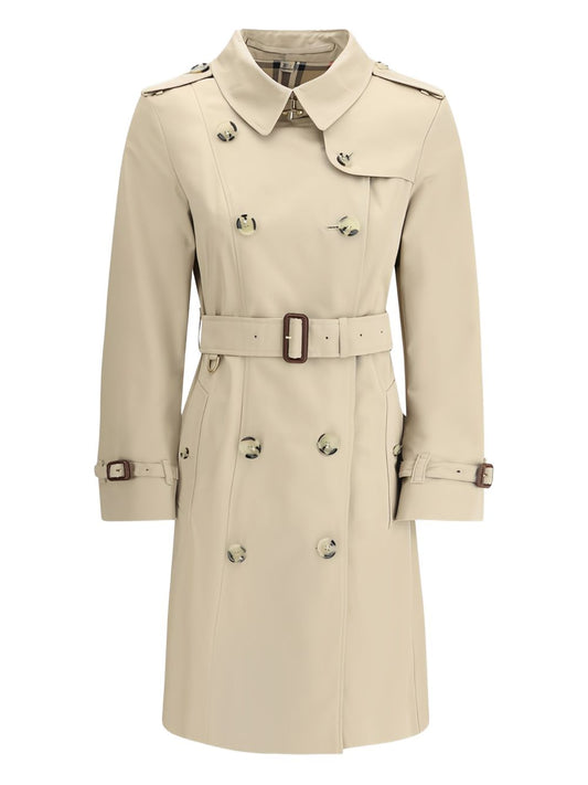 Burberry Beige Trench Coat — Timeless Cotton Gabardine