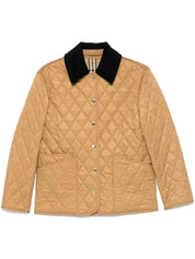Burberry camel quilted jacket — Women’s luxury outerwear