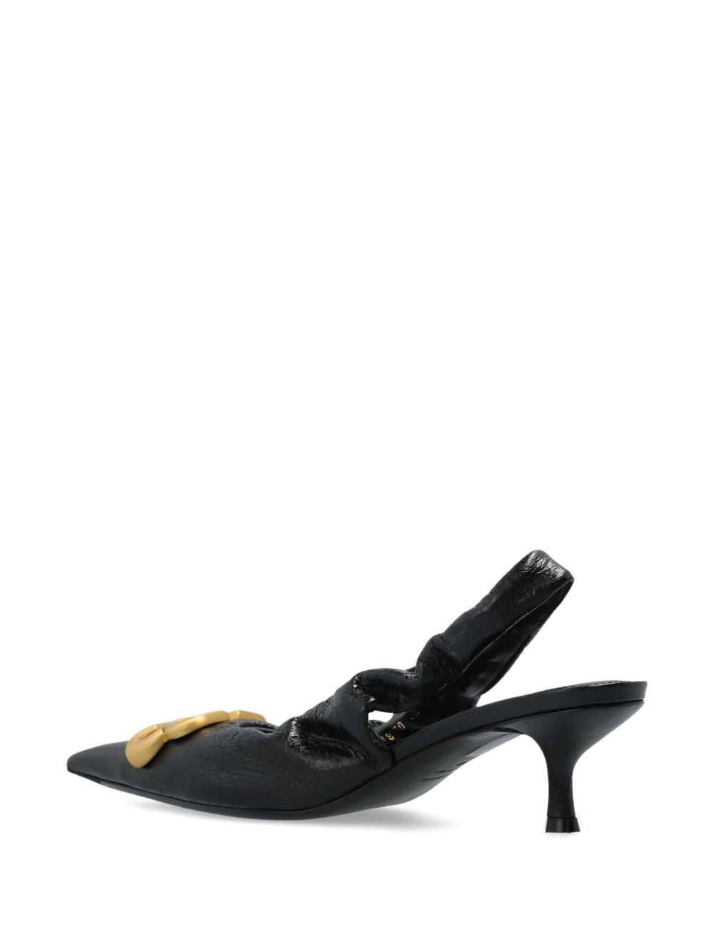 Balenciaga With Heel Black slingback pumps
