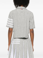 Chemises Thom Browne en coton mélangé gris