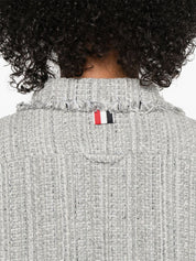 Chemises Thom Browne en coton mélangé gris