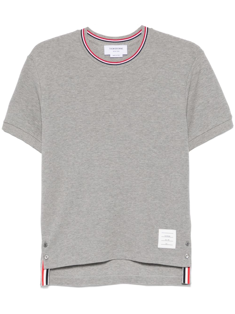 Thom Browne T-shirts and Polos Light Grey cotton