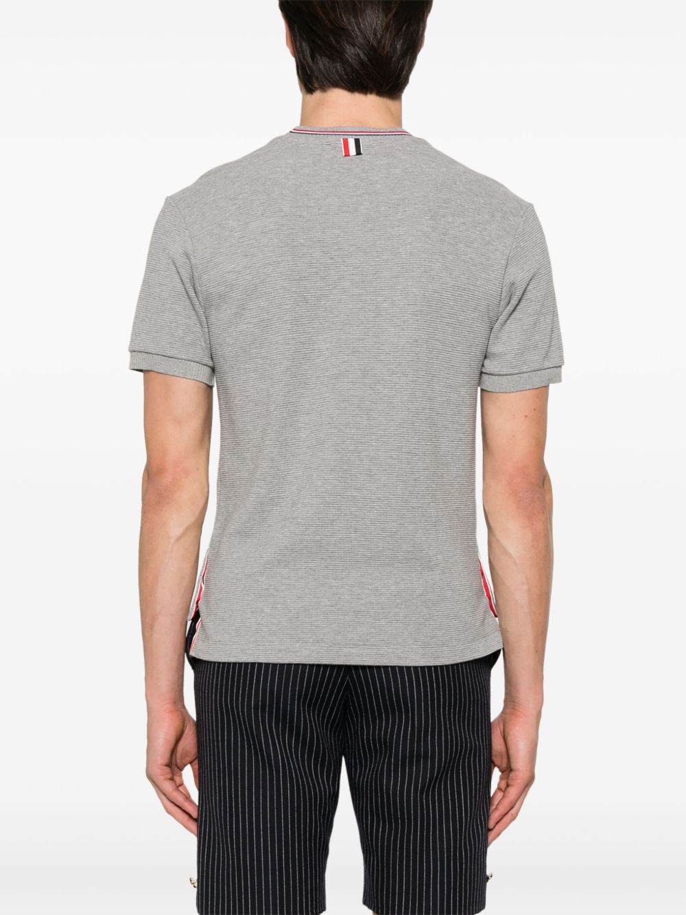 Thom Browne T-shirts and Polos Light Grey cotton